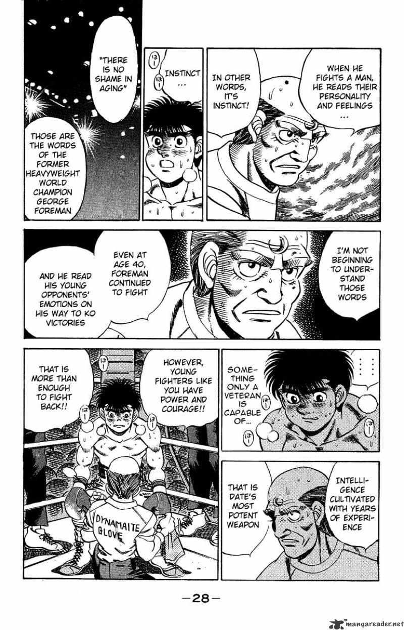 Hajime no Ippo: Fighting Spirit, Chapter 189 image 04